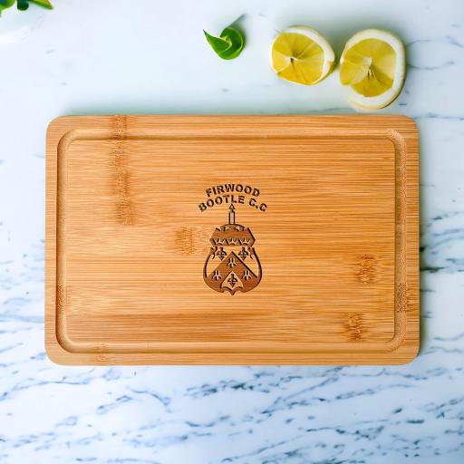 Firwood Bootle Cricket Club Wooden Cheeseboards/Chopping Boards