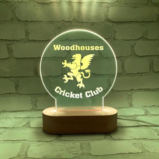 Woodhouses Cricket Club Lightbox – Multicoloured