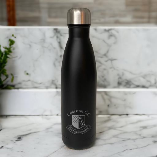 Coniston Cricket Club Insulated Stainless Steel Flasks