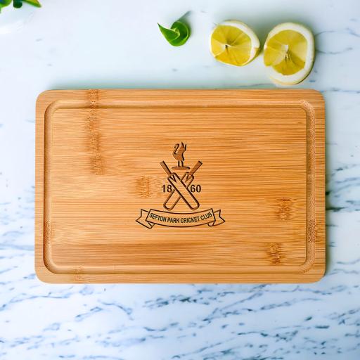 Sefton Park Cricket Club Wooden Cheeseboards/Chopping Boards