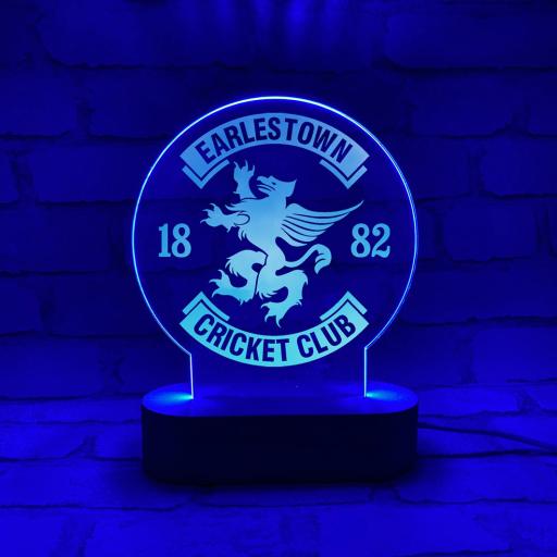 Earlestown Cricket Club Lightbox – Multicoloured