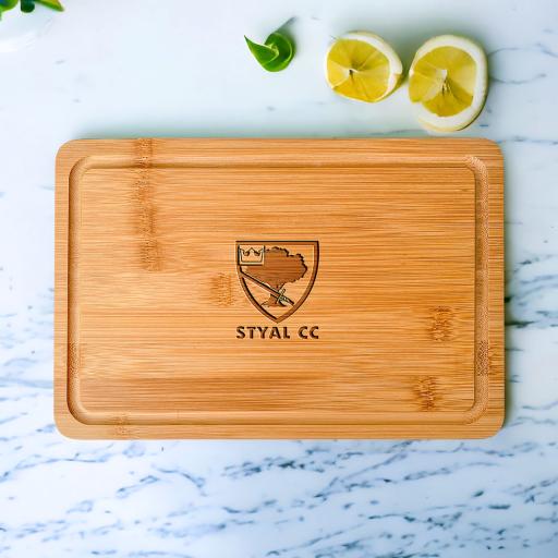 Styal Cricket Club Wooden Cheeseboards/Chopping Boards