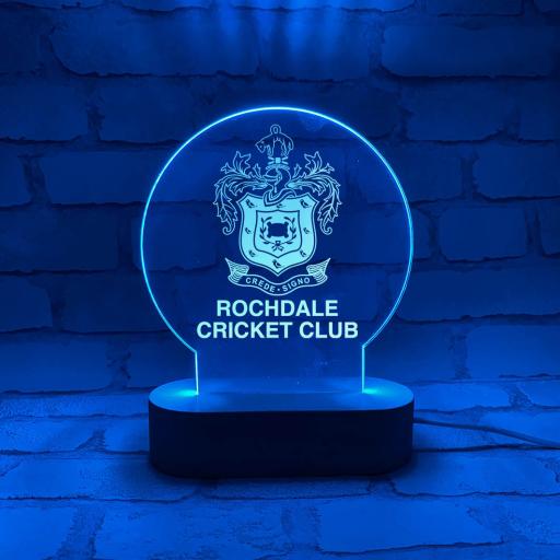 Rochdale Cricket Club Lightbox – Multicoloured