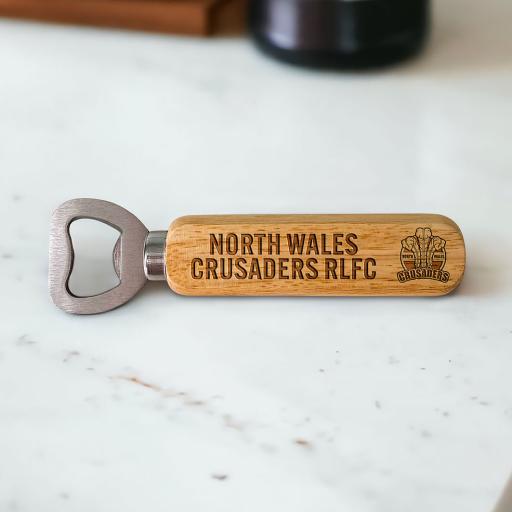 North Wales Crusaders Foundation Bottle Opener