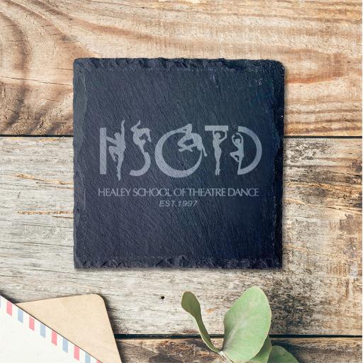 Healeys School of Theatre Dance Slate Coasters (sets of 4)