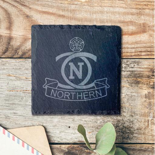 Northern Cricket Club Slate Coasters (sets of 4)