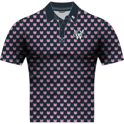 WHALEY BRIDGE CRICKET CLUB (SENIOR SECTION) MENS GOLF POLO SHIRT - SENIOR V1