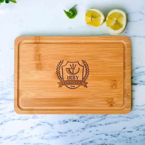 Irby Cricket Club Wooden Cheeseboards/Chopping Boards