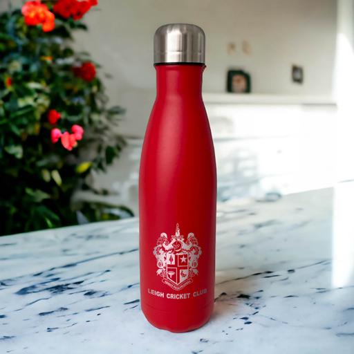 Leigh Cricket Club Insulated Stainless Steel Flasks