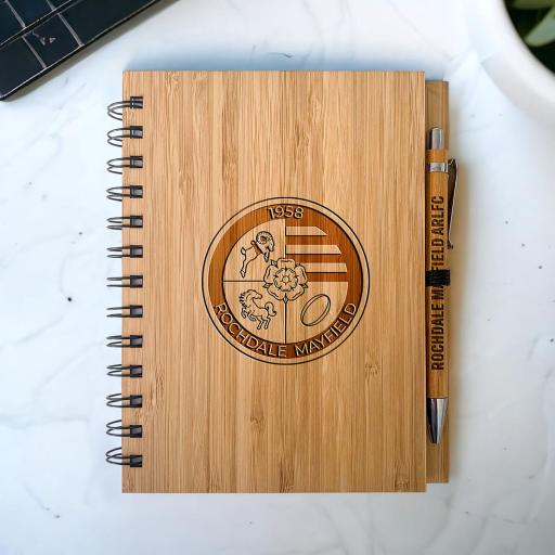 Mayfield ARLFC Bamboo Notebook & Pen Sets