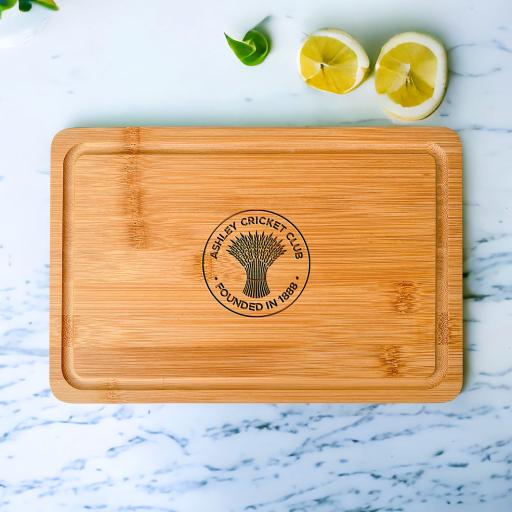 Ashley Cricket Club Wooden Cheeseboards/Chopping Boards