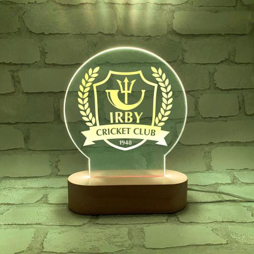 Irby Cricket Club Lightbox – Multicoloured