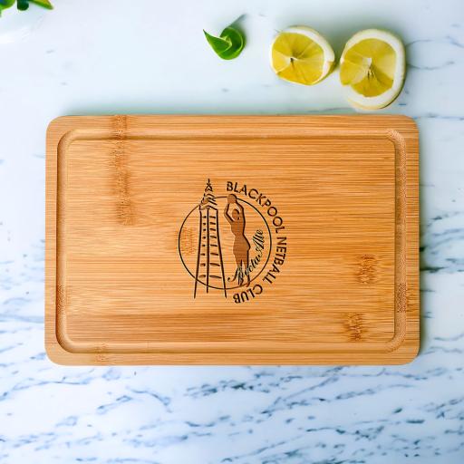 Blackpool Netball Club Wooden Cheeseboards/Chopping Boards