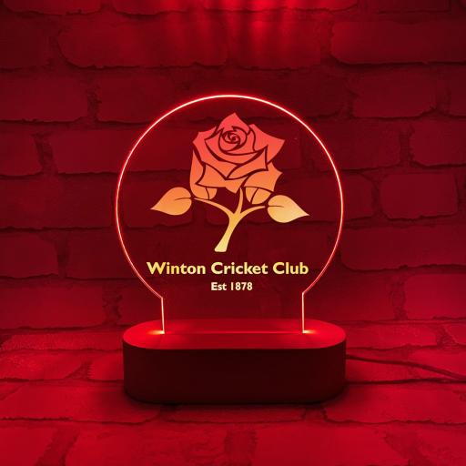 Winton Cricket Club Lightbox – Multicoloured