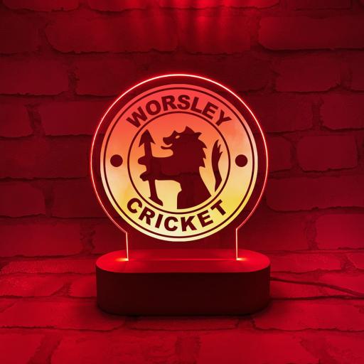 Worsley Cricket Club Lightbox – Multicoloured