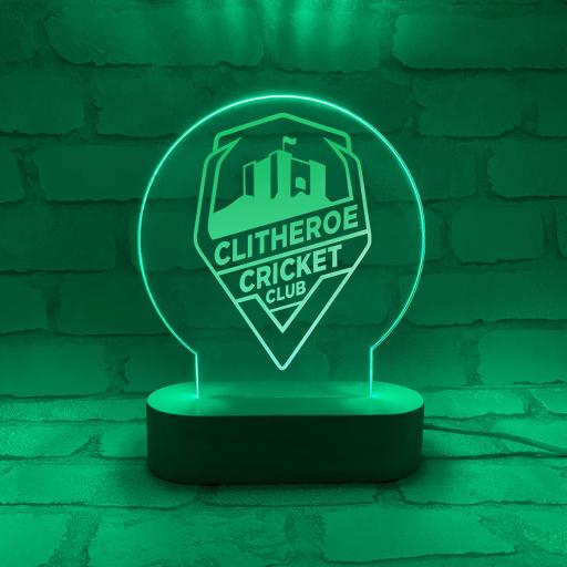 Clitheroe Cricket Club Lightbox – Multicoloured