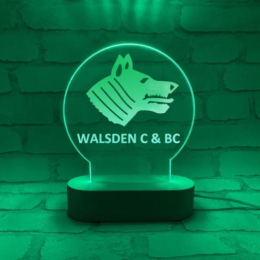 Walsden Cricket Club Lightbox – Multicoloured