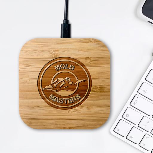 Mold ABC Bamboo Wireless Chargers
