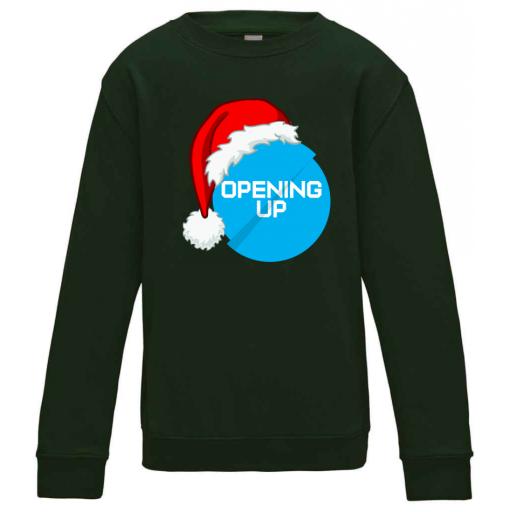 Opening Up Xmas Jumper - Kids