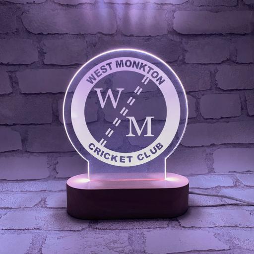 West Monkton Cricket Club Lightbox – Multicoloured