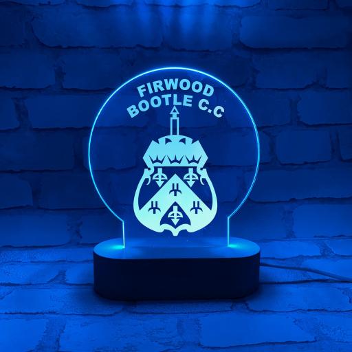 Firwood Bootle Cricket Club Lightbox – Multicoloured