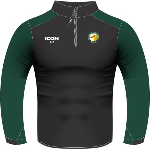 HAWK GREEN CRICKET CLUB LIGHT WEIGHT MIDLAYER - SENIOR