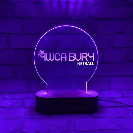 Bury Netball Club Lightbox – Multicoloured