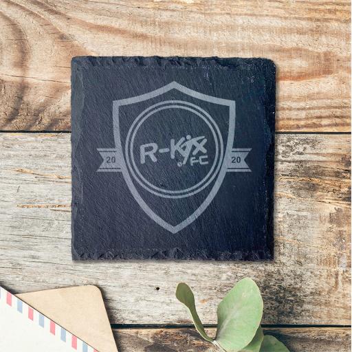 R-Kix FC Slate Coasters (sets of 4)