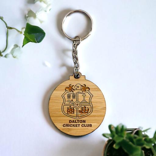 Dalton Cricket Club Club Crest Keyring