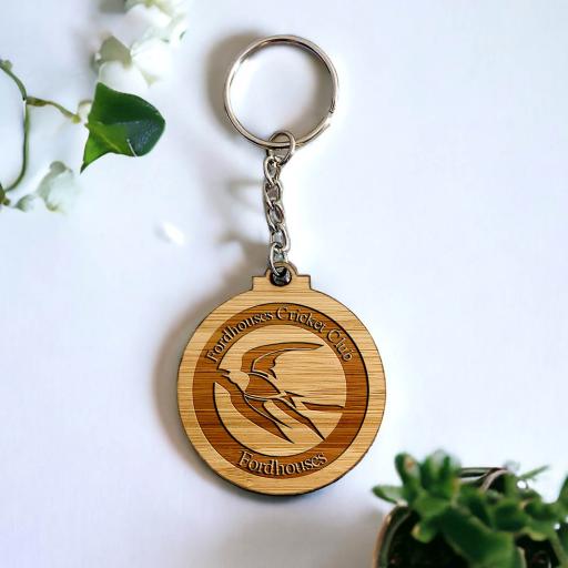 Fordhouses Cricket Club Club Crest Keyring