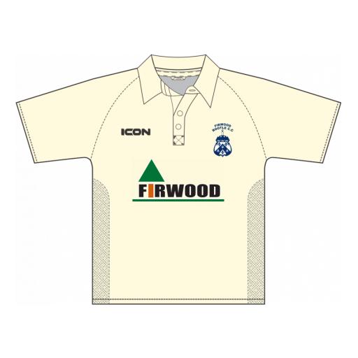 FIRWOOD BOOTLE CC CLUB CRICKET SHIRT SHORT SLEEVE - JUNIOR
