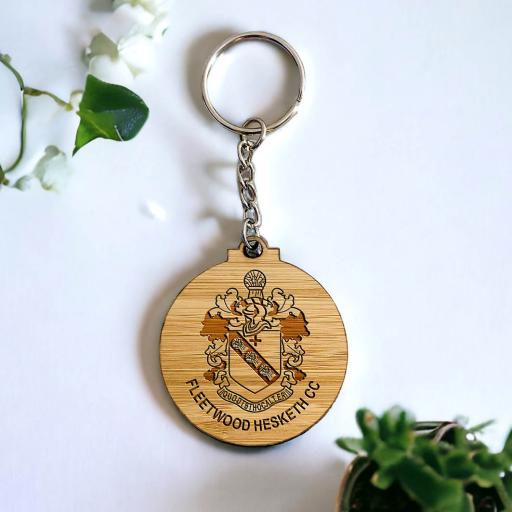 Fleetwood Hesketh CC Club Crest Keyring