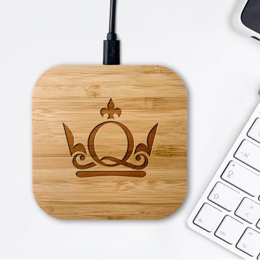 Queen Mary University London Bamboo Wireless Chargers